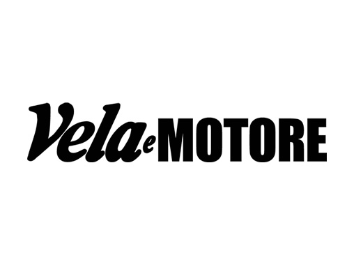 Vela e Motore magazine logo in black text.