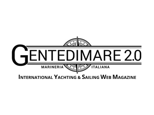 Gentedimare 2.0 logo with maritime design elements