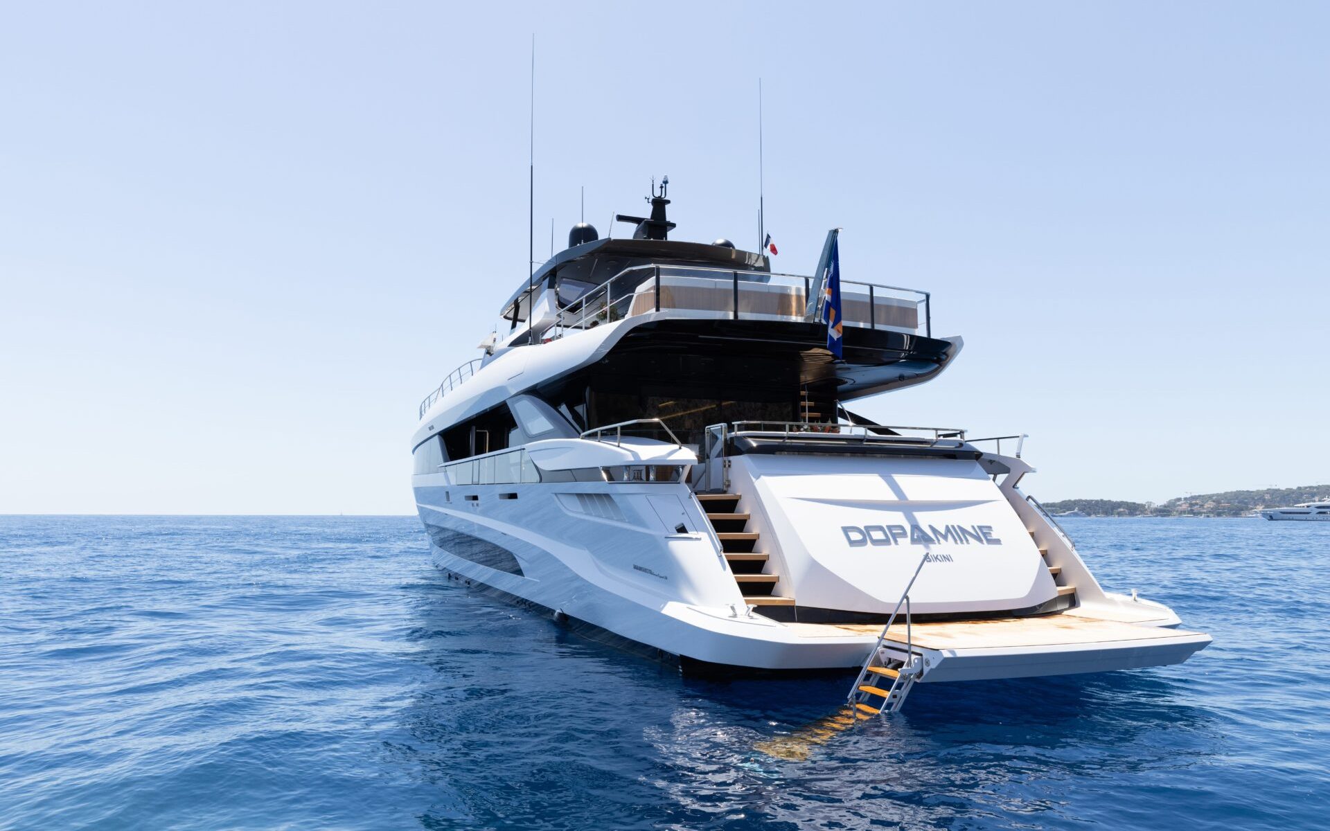 Mangusta Yachts 165 in navigazione nel Mediterraneo