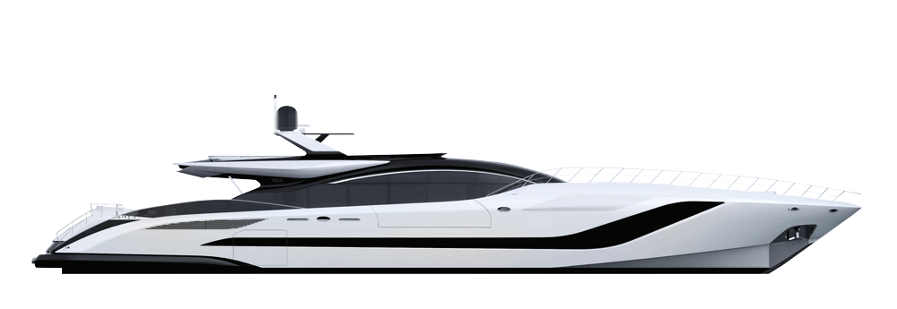 Mangusta Yachts elegante e lussuoso sull'acqua
