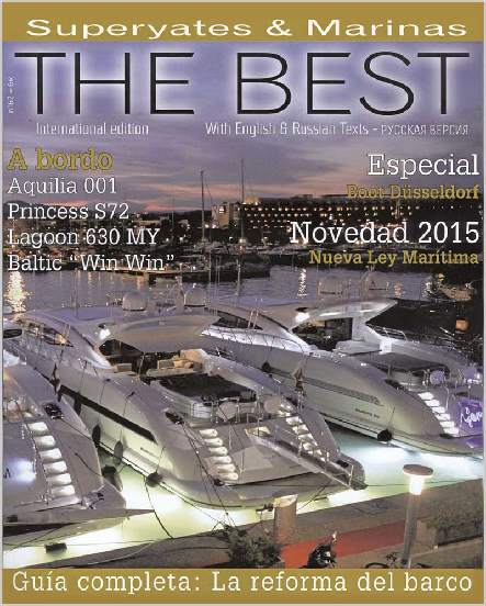 Luxury yachts docked at marina during dusk